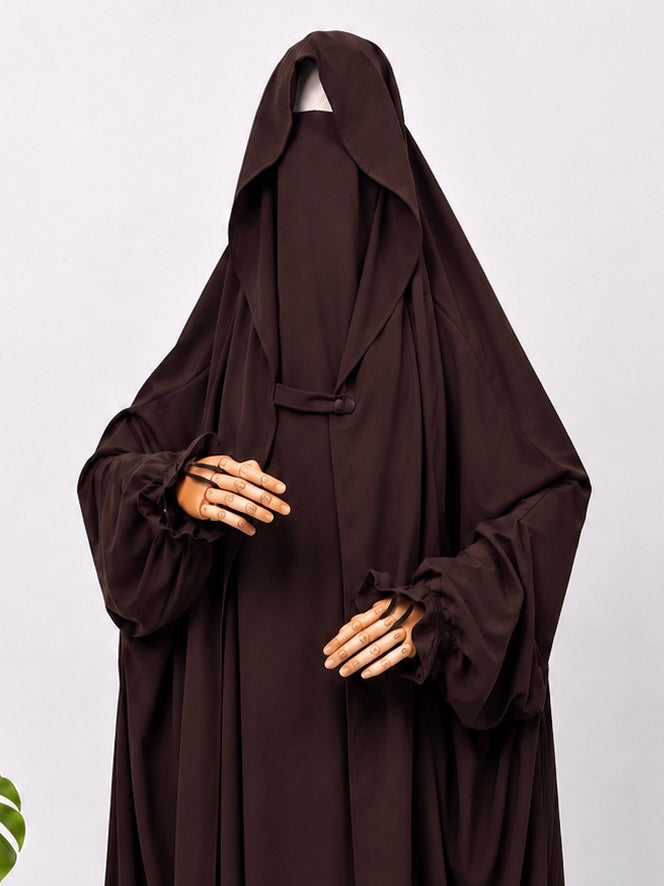 Brown Saudi Jilbab