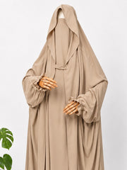 Beige Saudi Jilbab
