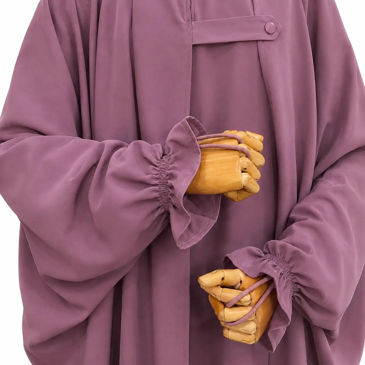 Dusty Mauve Saudi Jilbab