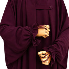 Maroon Saudi Jilbab