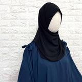Crystal Blue IQRA String Abaya