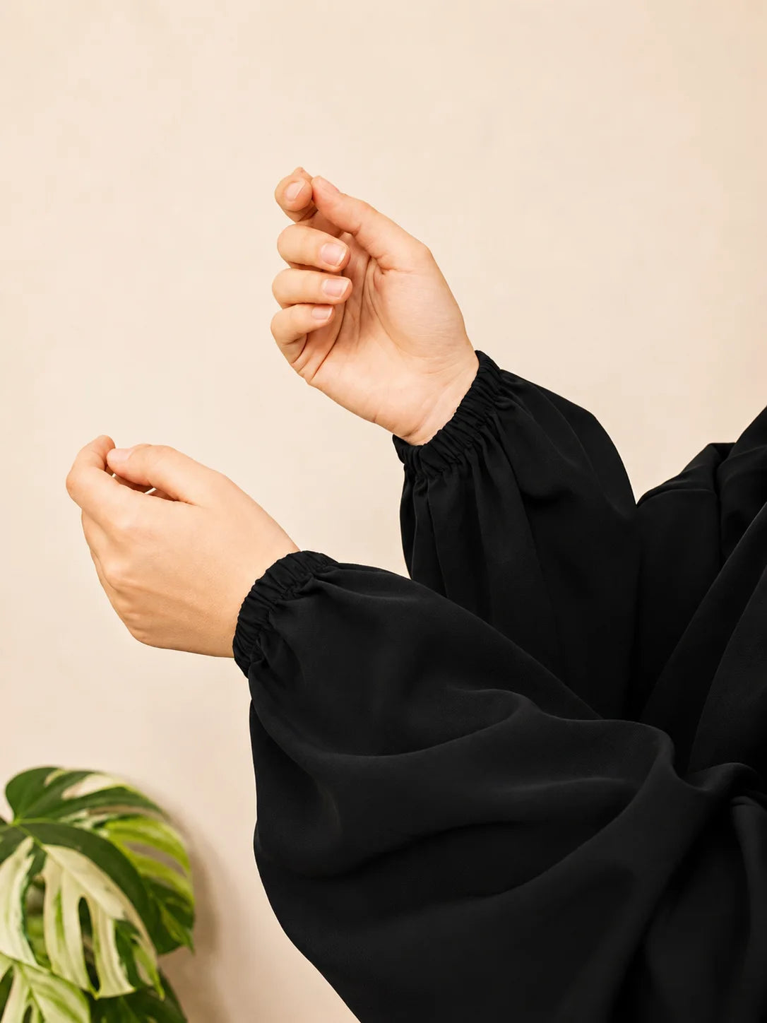 Black Two Pc Jilbab