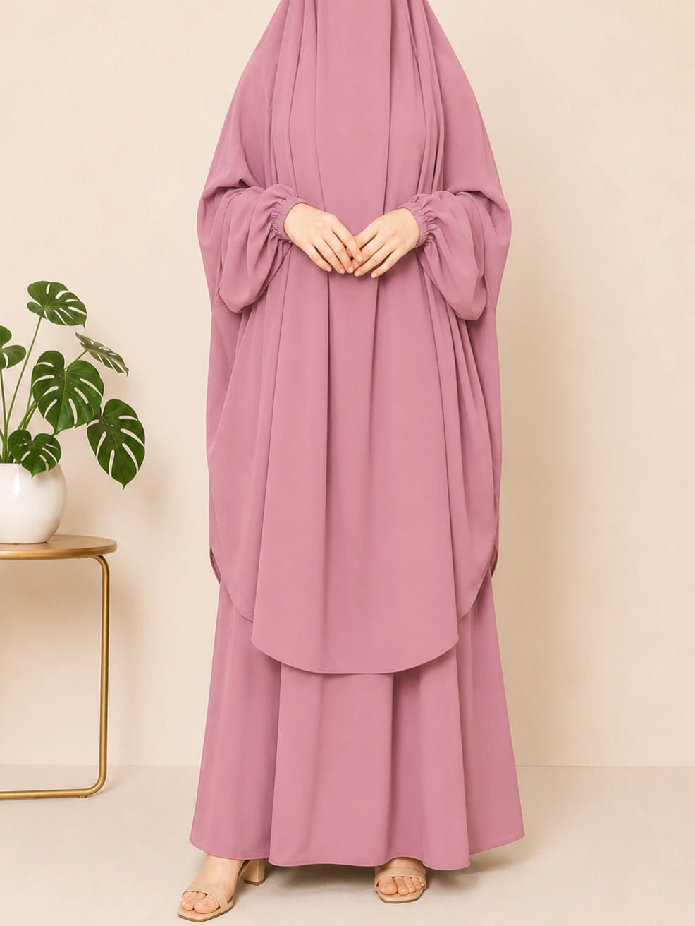 Blush Pink Two Pc Jilbab