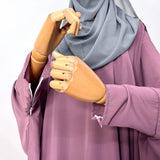 Kaftan Abaya With Zip Sleeves