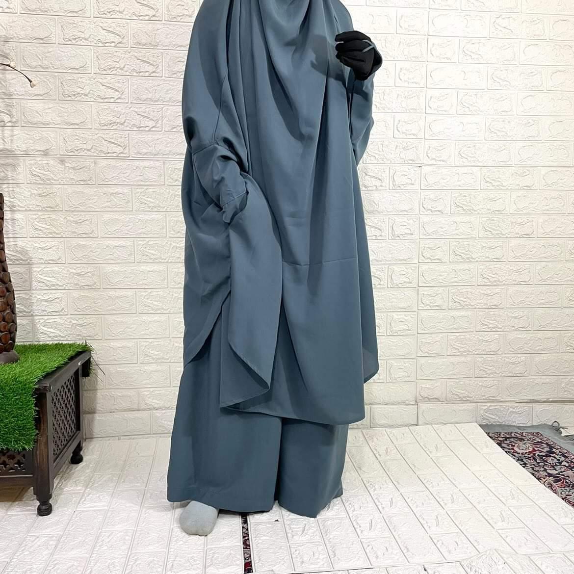 Two Pc Jilbab With Pant