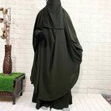 Olive Green Two Pc Jilbab With Pant
