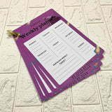 4 Weekly Planner Sheet